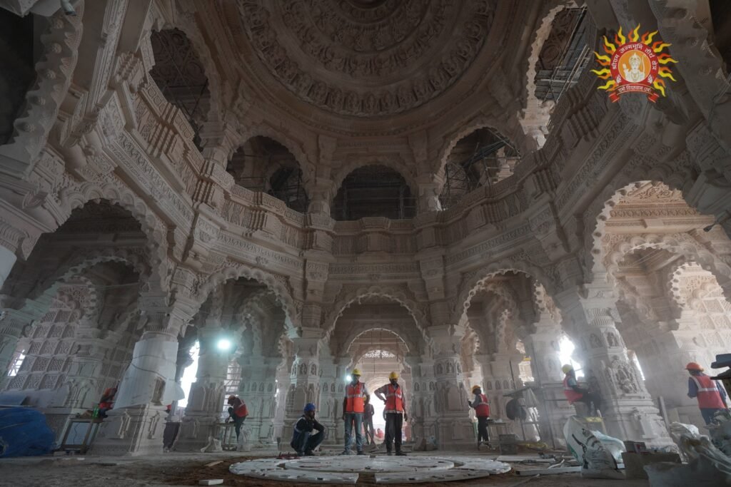 देखिए श्री राम जन्मभूमि मंदिर के भीतरी बनी सुंदर कलाकृतियां , ram mandir photos ayodhya