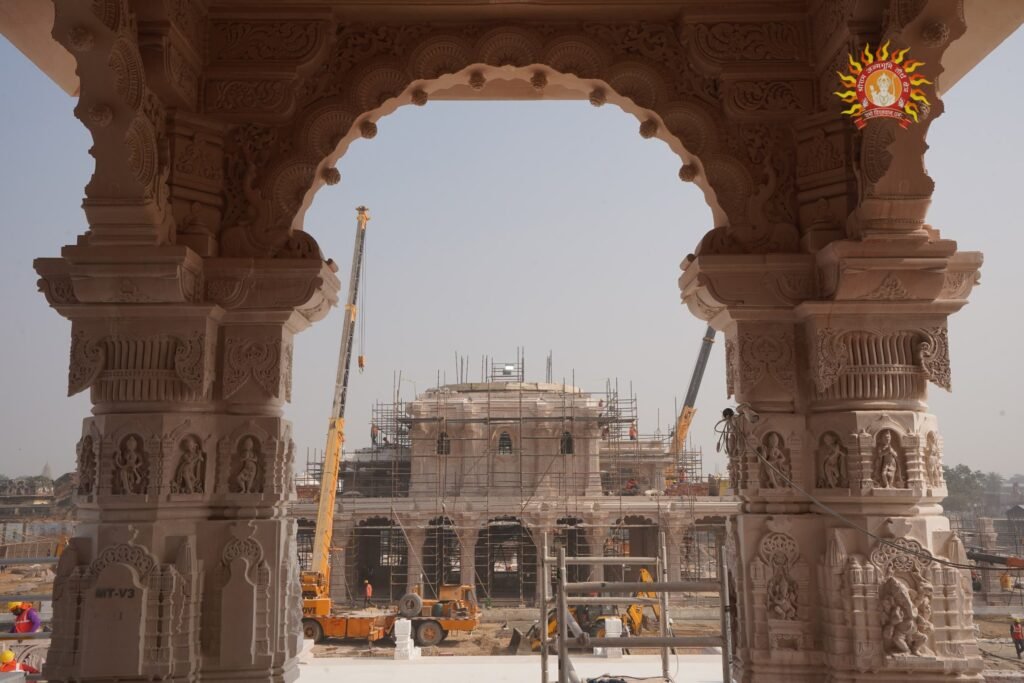 देखिए श्री राम जन्मभूमि मंदिर के भीतरी बनी सुंदर कलाकृतियां , ram mandir photos ayodhya